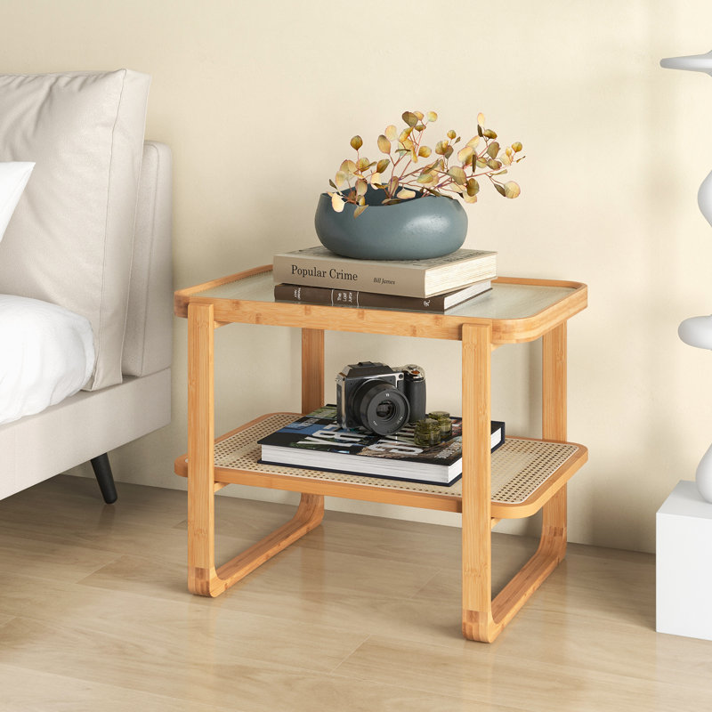 Akaden Tray Top Sled End Table