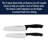 HENCKELS Silvercap 2-Piece Asian Knife Set