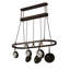 3 Light Pot Rack