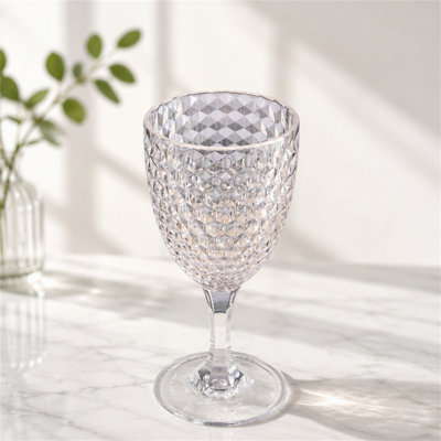 Plastic Wine Glasses Set of 4 (12oz)