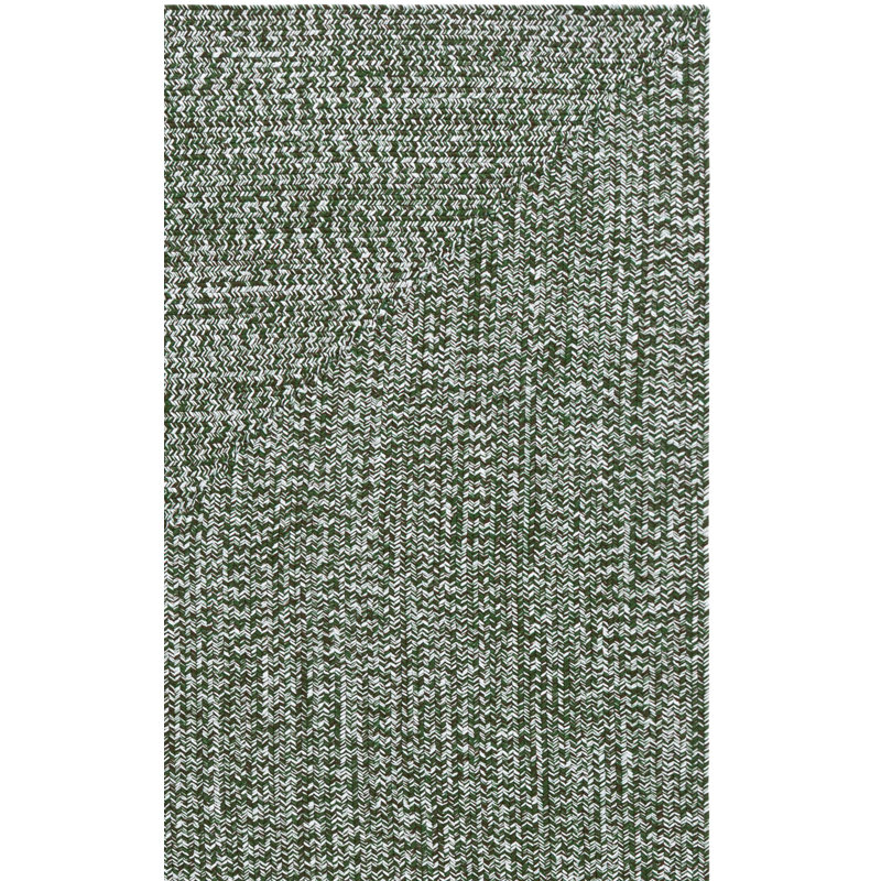 Braided 260 Hand Woven Performance Machine Washable No Pattern Rug, Rectangle 8' x 10'