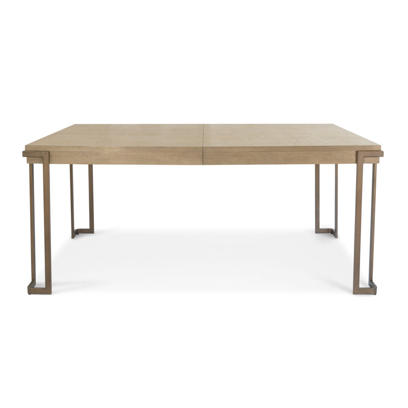 Rio Vista - Table de salle à manger extensible de 173 cm avec rallonge - Finition en argile