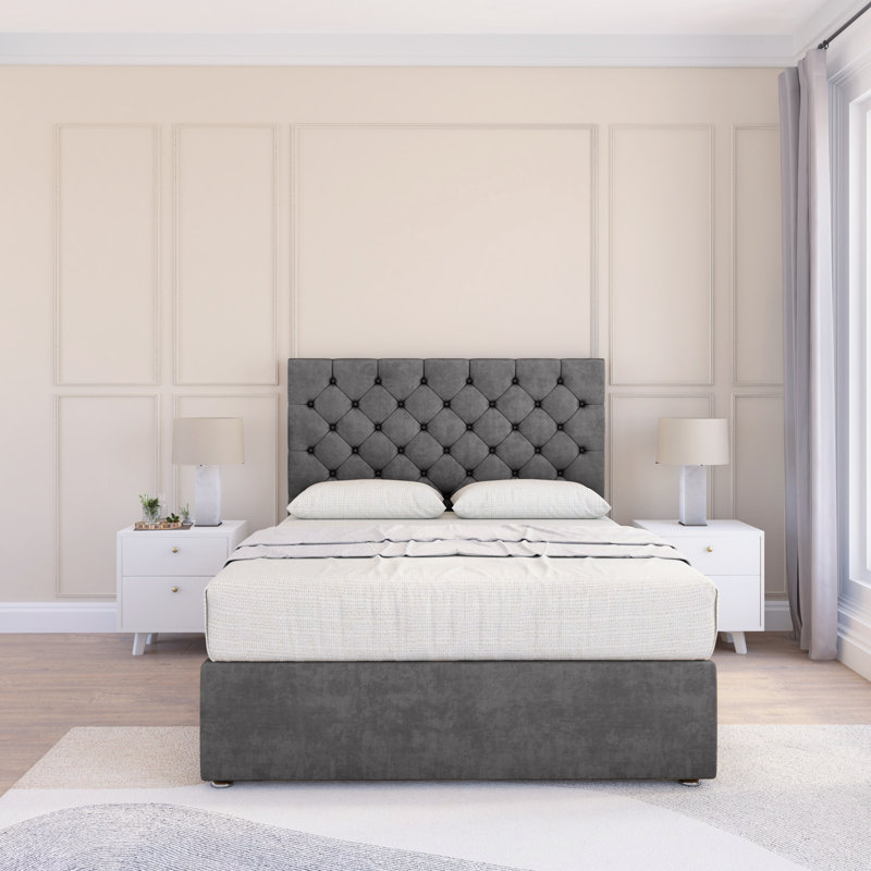 Bed, Single (3'), Grey