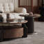 Table basse légère et luxueuse