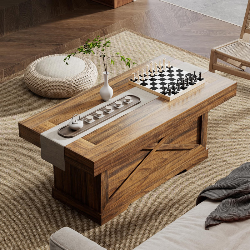 Table basse 39 pouces, Noyer