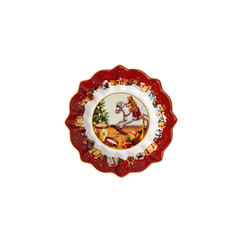 Bol à pâtisserie de Noël Villeroy & Boch Toy, porcelaine de qualité supérieure, motif festif coloré