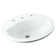 Sanibel Ceramic Circular Drop-In Bathroom Sink with Overflow