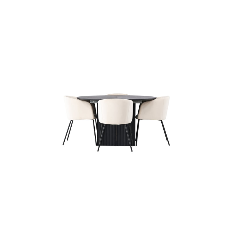 Ernberg 4 - Person Dining Set