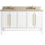 Ensemble de meuble-lavabo double 61 po avec miroir Ewen-1246090093-1273578704-1273578705