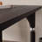 Solid wood small-sized semi-circular desk