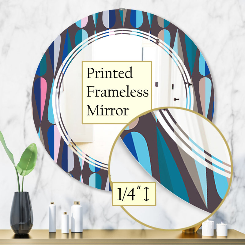 Miroir mural Triple C, 31,5 po x 31,5 po