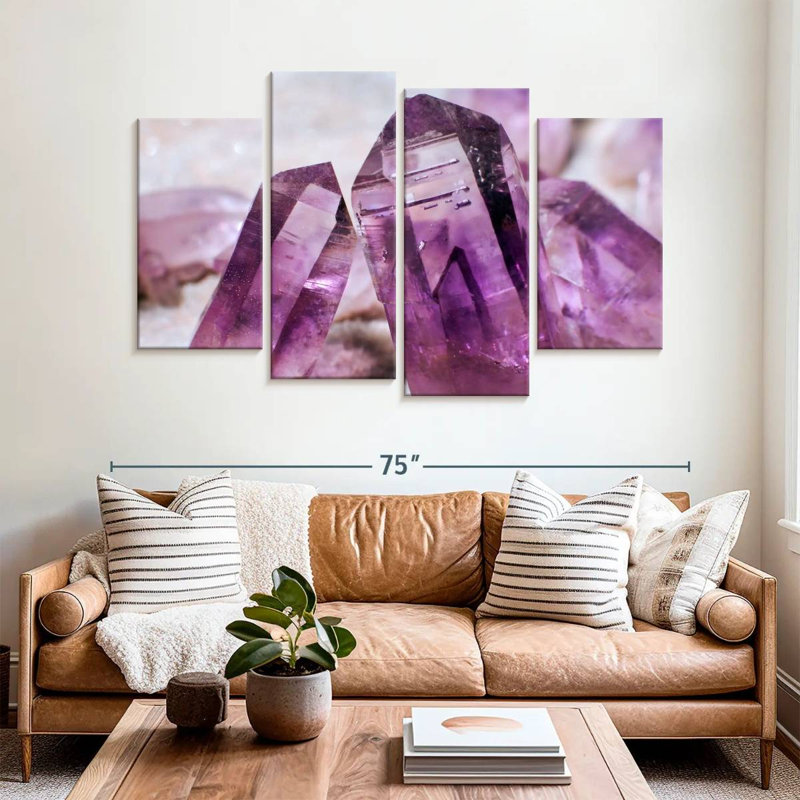 Alvord Purple Amethyst, 42" H x 68" W