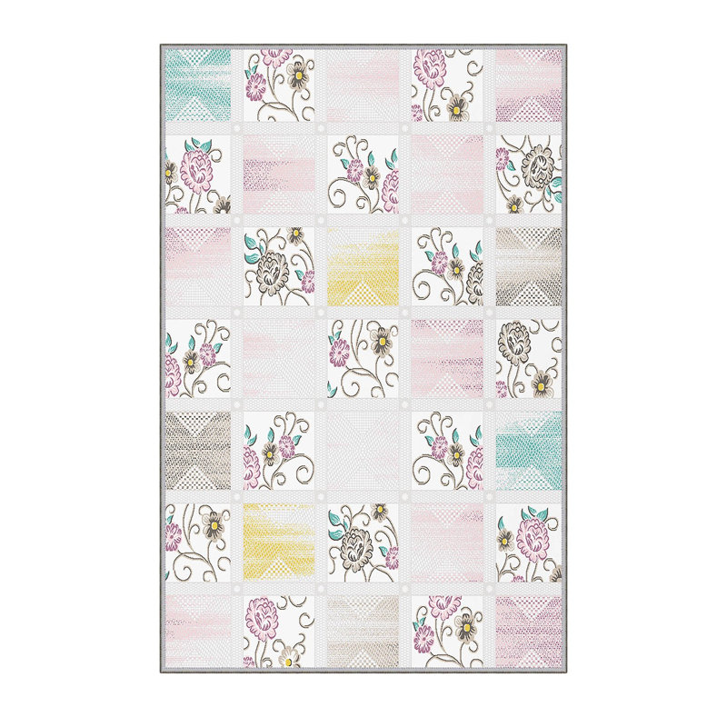 Premium Hall Carpet – 3.3 x 9.8 ft, 100% Polyester, 0.3 in Pile Height | Antibacterial, Non-Slip Underside, Machine Washable | 3D Digital Print Design, Durable & Easy to Clean, Ideal for Home Decor