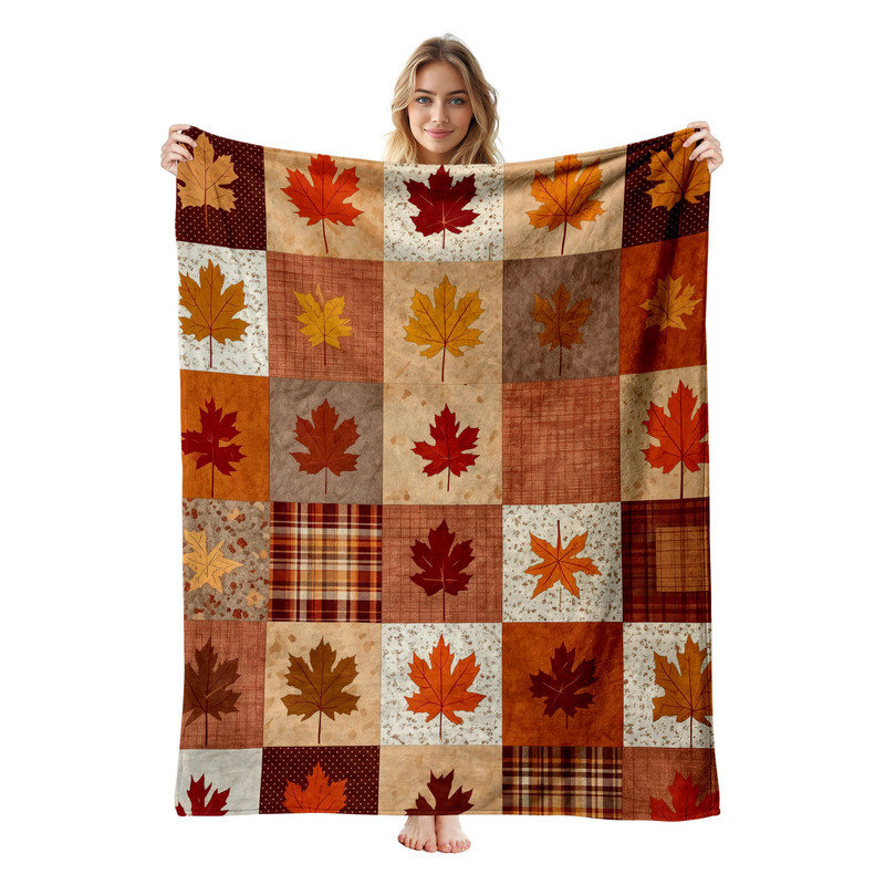 Jeté JYK, Patchwork de feuilles d'automne