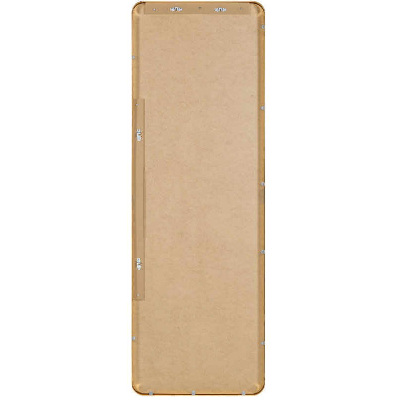 Destefano Essence Full Length Mirror, Gold, 65" x 22"