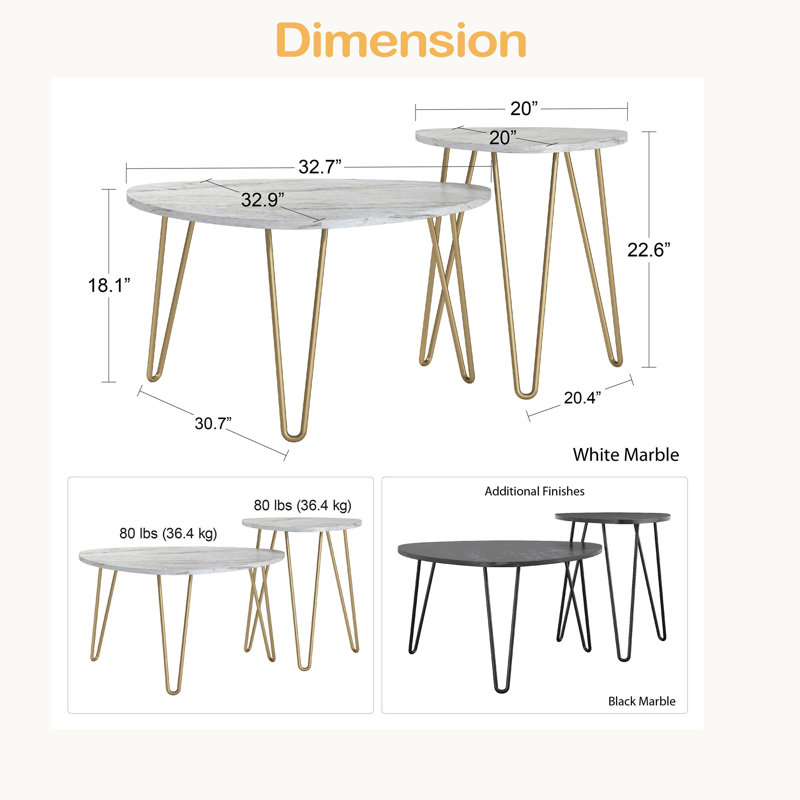 Tables gigognes
