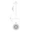 Luminaire suspendu tambour simple à 1 lumière Dreya-66310593