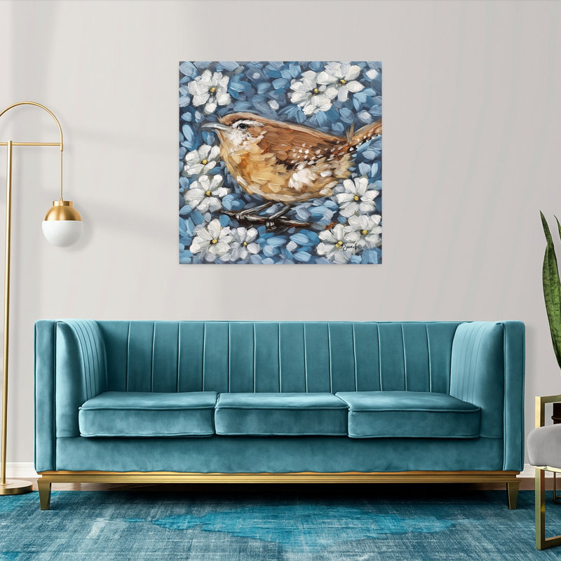 Arbre de printemps, chant contemporain, art printanier, H 36 po x l 36 po
