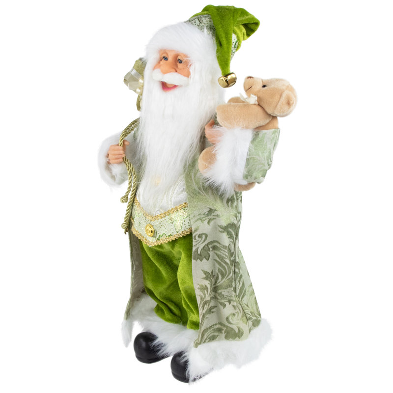 Figurine de Noël St Patrick's, H 16 po x l 9 po x P 7 po