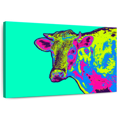 Vache au néon