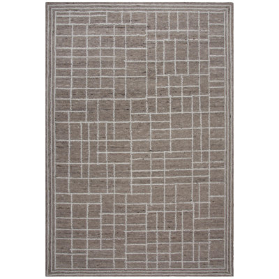 Tapis 100% laine touffeté à la main