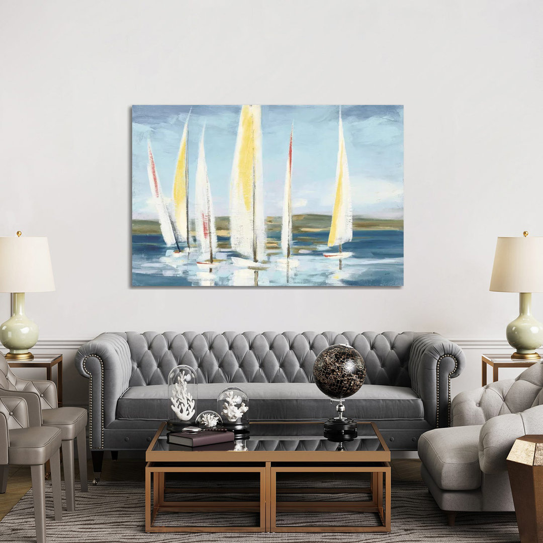 Julia Purinton - Wrapped Canvas Painting