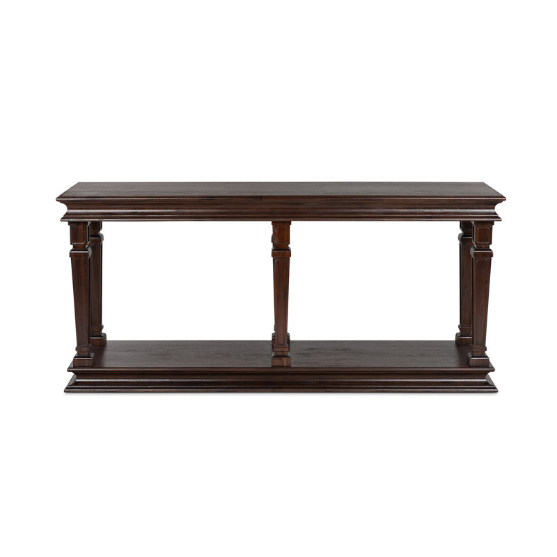 Console Table, 31" H x 68" W x 20" D, Brown