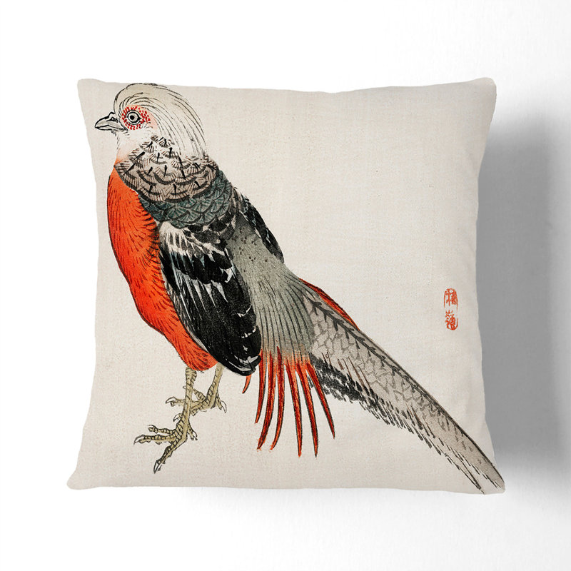 Square Throw Cushion, White, 40cm H x 40cm W x 15cm D