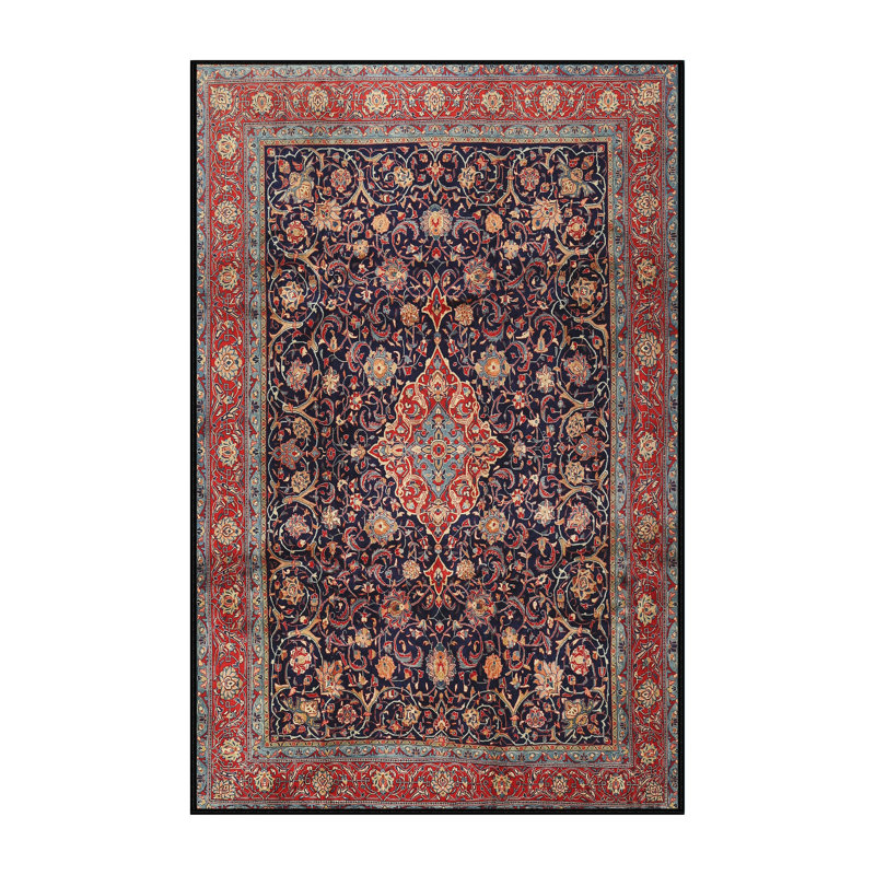 Oriental Indoor Rug, Rectangle 6' x 9'