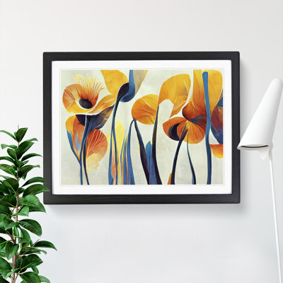 Abstract Floral Art Vol.4 - Single Picture Frame Painting
