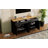 Farmhouse TV Stand With 2 Drawers For Tvs Up To 70", Versatile Wood Grain Sideboard With Adjustable Shelves, Mid-Century Buffet Cabinet With Rustic Handles For Living Room/Bedroom-1155298122