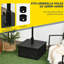 Base de parasol d'extérieur 3-en-1 Outsunny