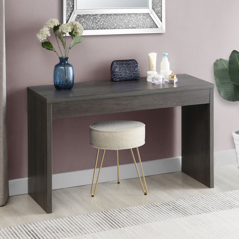 Brene 48'' Console Table, Weathered Gray