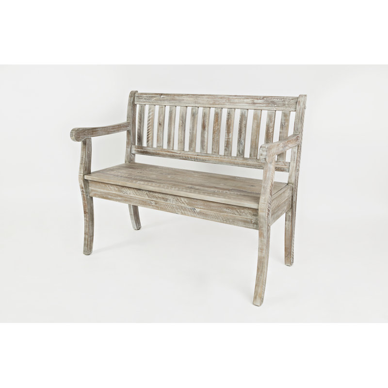 Banc de rangement Castile, Gris délavé