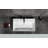 A&E Bath And Shower 16.5'' Glossy White Ceramic Rectangular Bathroom Sink with Overflow