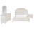 Kaufmann White King 4PC Bedroom Set-778031530-778031528