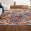 Tapis ivoire / bleu marine / multicolore Motolal-1195801953