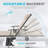 Outdoor Patio Chaise Lounge Set Of 2 With Wheels And Armrests-726262091