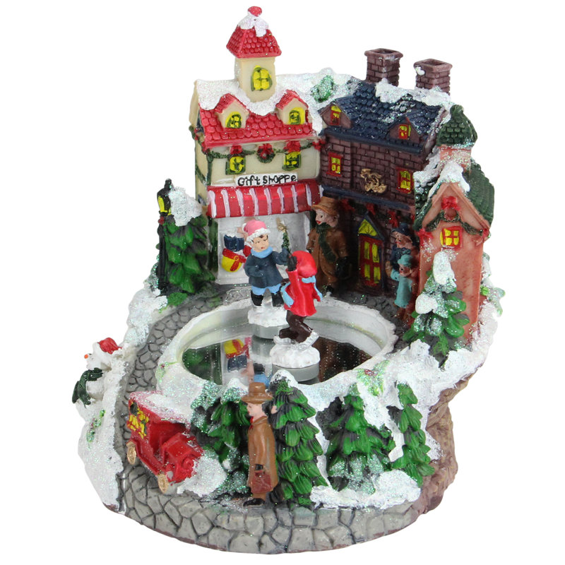 Boîte à musique de Noël 6,5 po