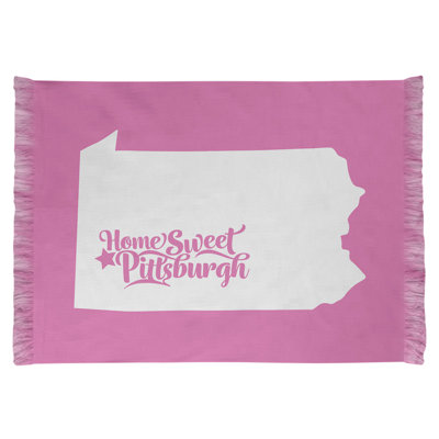 Tapis de zone rose pittsburgh pennsylvanie