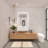 Pyramid 30" Wall-Mounted Modern Bathroom Sink with Ramp Basin - White, With Faucet Hole-534316223