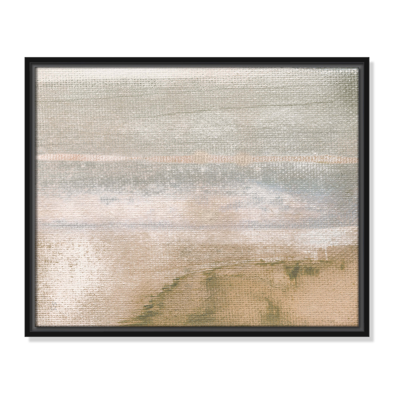 Dusk On Sand Lake II by Susan Jill, Black, 21.5" W x 17.5" H