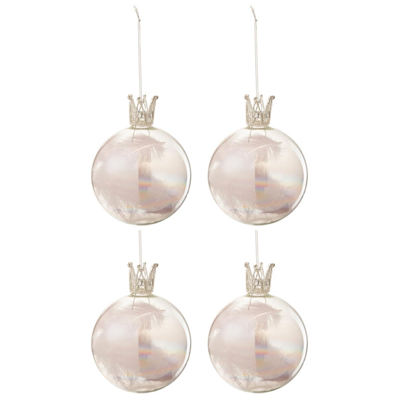 10 cm Glass Shatterproof, Pink