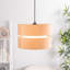 Blended Fabric Drum Pendant Shade-1589333944-1589333945