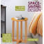 Bittencourt Solid Wood Cross Legs End Table