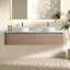 Ensemble de meuble-lavabo cannelé 24 po avec armoire de rangement et tiroirs Avalon-133010669