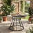 47-Inch Farmhouse Rustic Round Dining Table For 4, Natural Textured Solid Wooden Tabletop With Smooth Waterproof Anti-Scratch Easy-To-Clean Surface-2033947855
