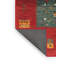 Tapis de zone rouge/jaune contemporain-1130881729
