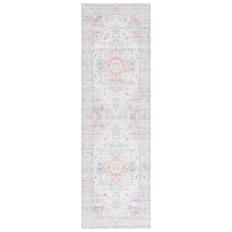 Roshaun Performance Machine Washable Oriental Rug, Runner 2'6" x 8'