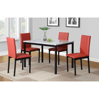 5Piece Metal Dinette Set 5Piece Metal Dinette Set